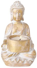 Suport lumanare Flyn Buddha Hand 8/14 cm