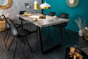 Masa design industrial vintage Loft 160cm, Beton-Optik A-38956 VC