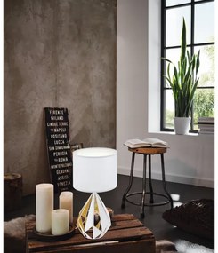 Eglo 43078 - Lampă de masă CARLTON 1xE27/60W/230V