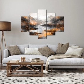 Tablou - Pictura peisajelor montane (150x105 cm)