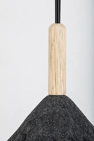 Lustra suspendata din material ecologic Linavo D-52cm