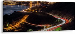 Tablou - Golden Gate Bridge (120x50 cm)