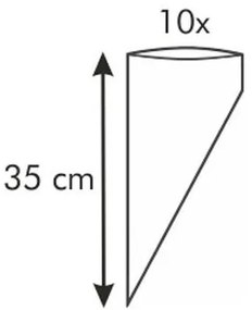 Tescoma Pungă de decor DELICIA 35 cm, 10 buc, 35 cm