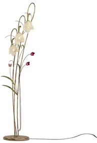 Lampadar TULIPANO 3xE14/40W/230V sticlă Murano