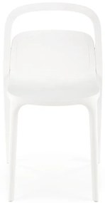 Scaun din plastic K490 alb