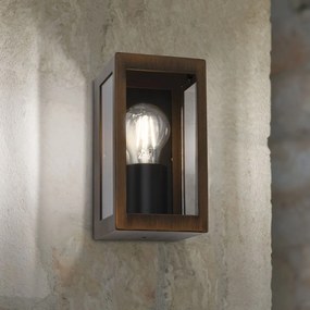 Aplica de exterior stil contemporan IP44 LUMINA rustic/negru
