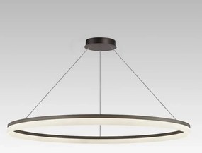 Lustra LED XXL circulara casa scarii Ara 150cm, Bronz