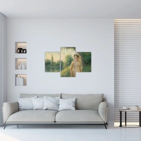 Tablou - Camille Pissarro, The Bather, reproducere (90x60 cm)