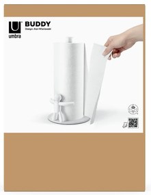 Suport de prosoape de bucătărie din oțel ø 19 cm Buddy – Umbra