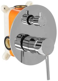 Set de duș incastrat Rea Lungo Crom cu BOX