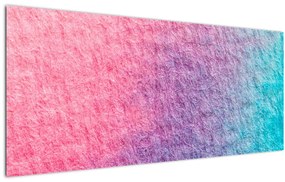 Tablou cu textură colorată (120x50 cm)