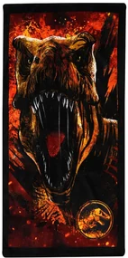 Jurassic World Claws of Chaos prosop de baie, prosop de plajă 70x140cm