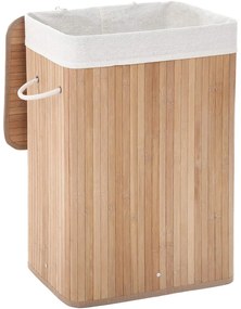 Coș de rufe din bambus, suport de rufe pliabil XL 72L | SONGMICS