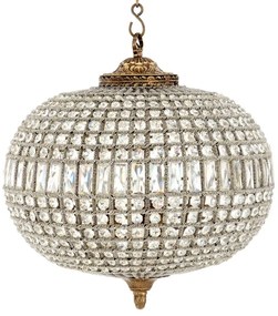 Candelabru LUX fabricat manual, diam.52cm, finisaj brass, Kasbah Oval Medium 106268 HZ