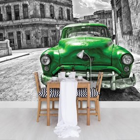 Fototapet - Mașina Vintage Cubaneză (152,5x104 cm)
