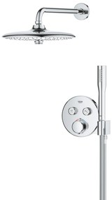 Grohe Precision Smartcontrol set de dus ascuns cu termostat da crom 34878000