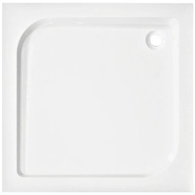 Cădiță de duș pătrată Victor Plus din acril 80x80 cm