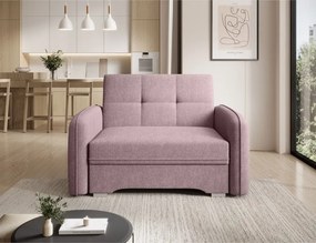 Canapea extensibila cu un loc, 102x109x84 cm, Laine 1, Eltap (Culoare: Bej deschis / Poco 7)