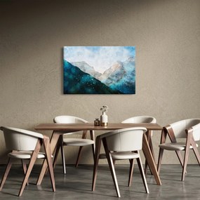 Tablou - Munte desenat (90x60 cm)