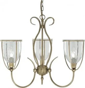 Lustra clasica 3 becuri E14 SILHOUETTE 6353-3AB SEARCHLIGT