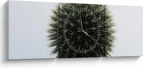 Tablou - Sfere de flori (cu ceas) (90x30 cm)