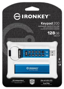 KS USB 128GB Ironkey Keypad 200