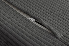 Fotoliu Pat SMART MULTIFUNCTION 140cm catifea raiata gri