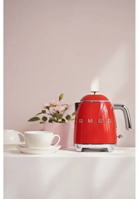 Ceainic electric roșu din oțel inoxidabil 800 ml Retro Style – SMEG