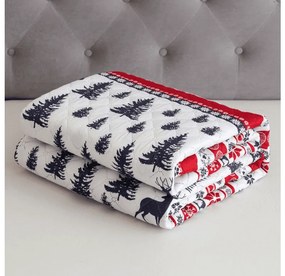 Cuvertura de pat cu model TWINKLE CHRISTMAS, colorat Dimensiune: 220 x 240 cm