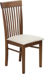 Scaun ASTRO NEW, maro deschis/nuc, tesatura, 44x49x95 cm