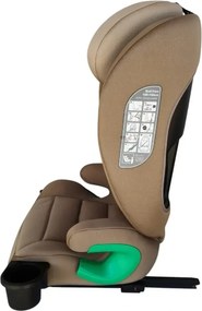 Scaun auto ISOFIX transformabil in inaltator NOVOKIDS Splend'or Edition HF03, R129 i-Size, 100-150 cm, 15-36 kg, Bej