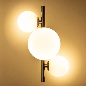 Aplică LED Brilagi MILLA 3xG9/3W/230V crom lucios/alb