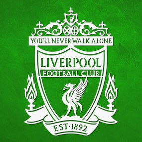 DUBLEZ | Logo-ul din lemn al clubului pentru perete - Liverpool