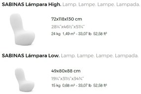 CORP DE ILUMINAT LED DECORATIV SABINAS LAMP HIGH