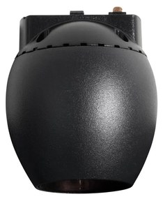 Spot modern negru pentru sistem de șine monofazat 6W 3000K - Magnetic Zagaye