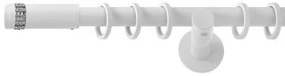 Galerie SIMPLA PRINDERE PERETE PICIOR UNIVERSAL 19 mm XANTOS ALB (Alege marime: 300 cm)