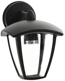 Aplică LED de exterior LUNA 1xE27/60W/230V IP44 Brilagi