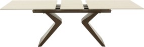 Masă extensibilă ceramică Miro CORTEN, 180 cm/90 cm