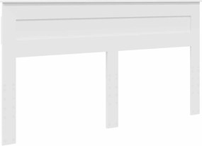 vidaXL Tăblie cap Alb 180 cm Lemn compozit