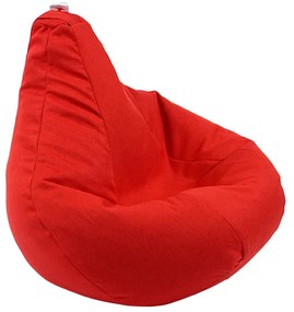 Fotoliu puf copii, Nirvana Light Pufrelax, Material Textil - Montana Red