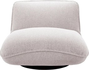 Fotoliu pivotant design elegant LUX Relax Outdoor, Mauritius grey