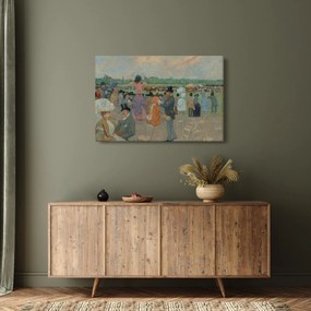 Tablou - Jean-Louis Forain, The Races at Longchamp, reproducere (90x60 cm)