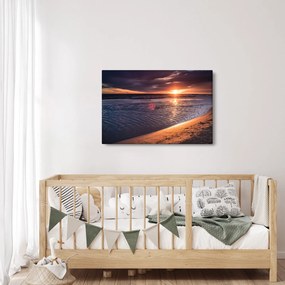 Tablou cu apus de soare (90x60 cm)