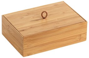 Organizatoare de baie în culoare naturală 3 buc. din bambus Terra – Wenko