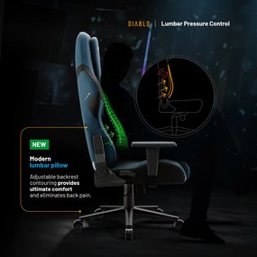 Scaun Gaming Diablo X.One Prime, Normal Size, Meta Ocean