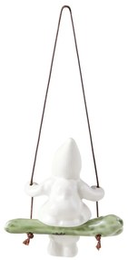 Ornament de Crăciun din porțelan Swinging Girl – Kähler Design
