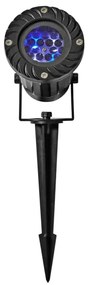 Proiector LED de fulgi de zăpadă de Crăciun pentru exterior Nedis CLPR1 5W/230V IP44