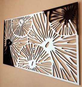 SENTOP | Pictura de perete sculptata din placaj din lemn plop original / maro FORGHF