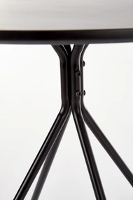 OFERTA Masa de dining neagra PHANTOM 80x80 clasa II