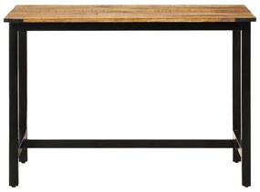 337071 vidaXL Masă de bucătărie, 110x60x76 cm, lemn masiv de mango